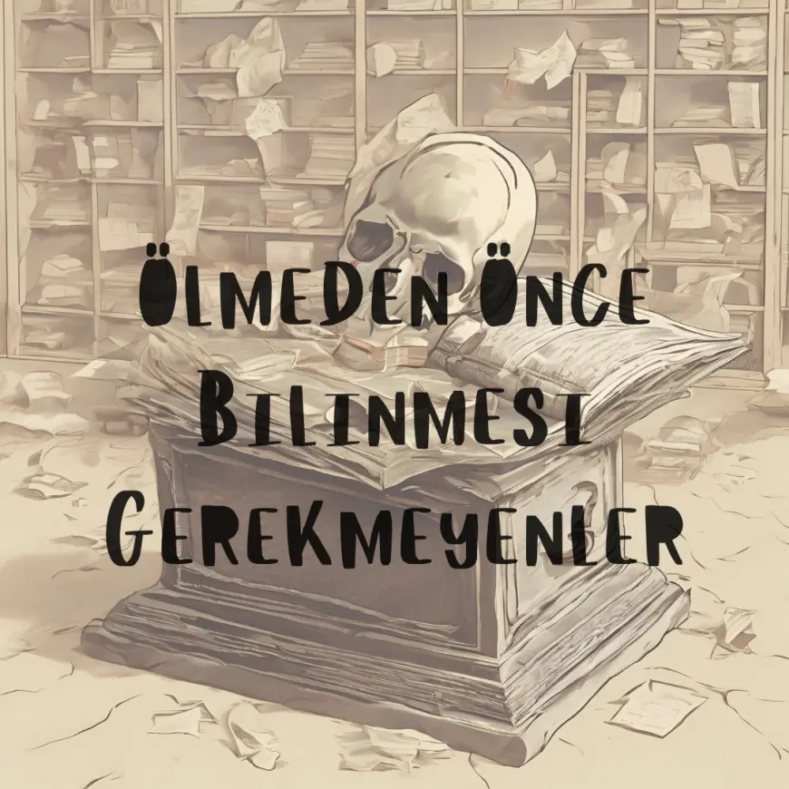 Ölmeden Önce Bilinmesi Gerekmeyenler