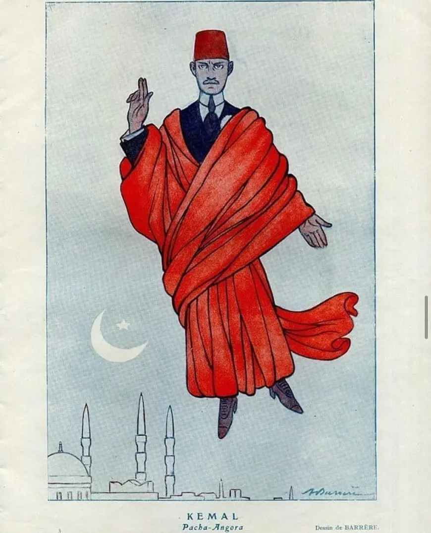 "Atatürk, Dergide Hz İsa Gibi Göğe Yükseltilerek İlahlaştırıldı!" Yalanı
