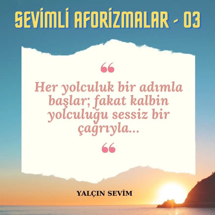 SEVİMLİ AFORİZMALAR - 3