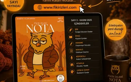 Fikir İzleri Nota Dergisi 3.Sayı Yayında!
