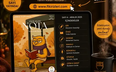 Fikir İzleri Nota Dergisi 4.Sayı Yayında!