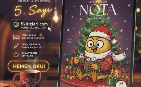 Fikir İzleri Nota Dergisi 5.Sayı Yayında!