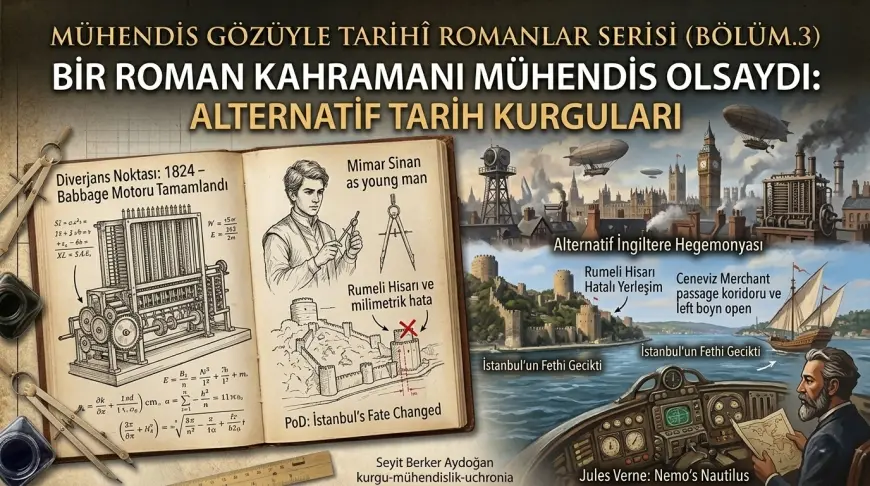 MÜHENDİS GÖZÜYLE TARİHÎ ROMANLAR SERİSİ (BÖLÜM.3)