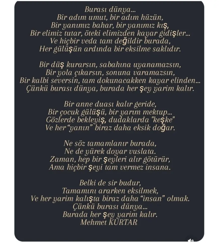 Burası Dünya