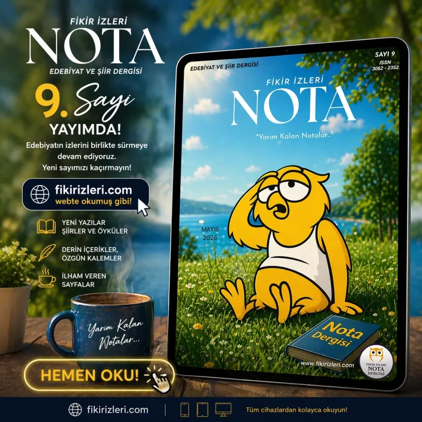 Fikir İzleri Nota Dergisi 9.Sayı Yayında!