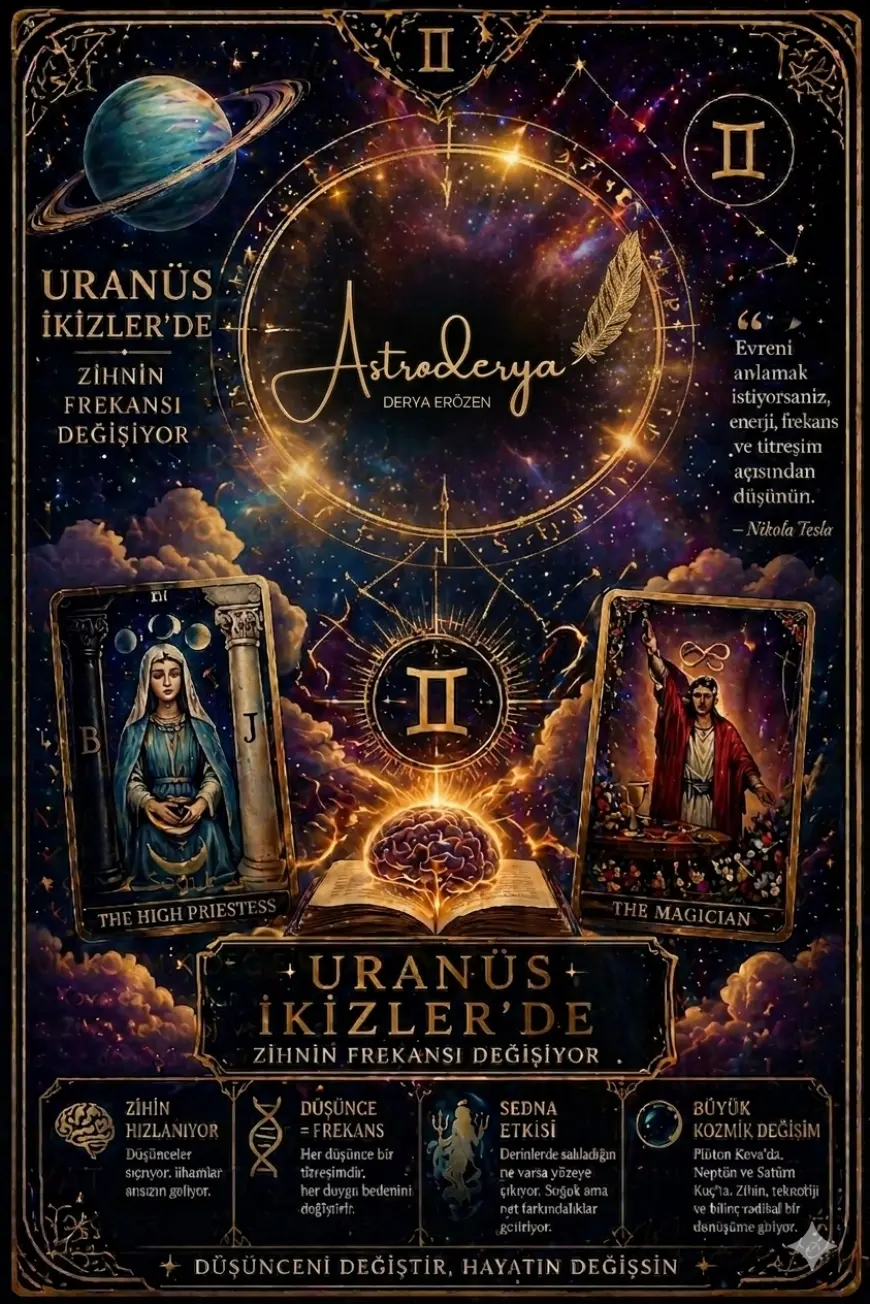 URANÜS İKİZLER BURCUNDA