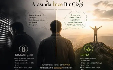 Kıskançlık ve Gıpta Arasında İnce Bir Çizgi