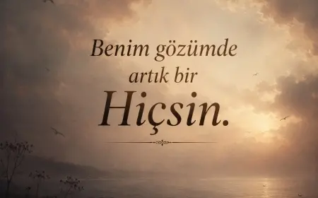 Artık Benim Gözümde Bir Hiçsin