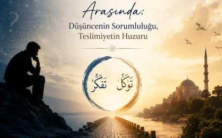 Tefekkür ile Tevekkül Arasında: Düşüncenin Sorumluluğu, Teslimiyetin Huzuru