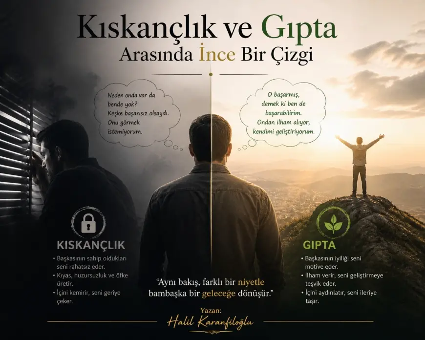 Kıskançlık ve Gıpta Arasında İnce Bir Çizgi