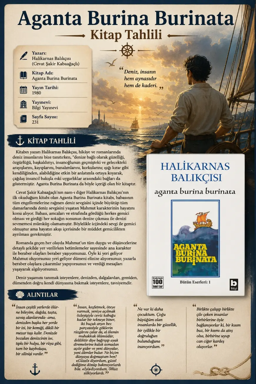 HALİKARNAS BALIKÇISI - AGANTA BURİNA BURİTANA