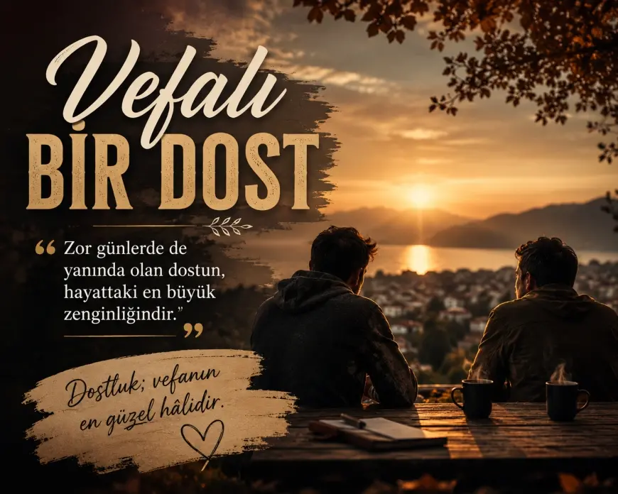 Vefalı Bir Dost