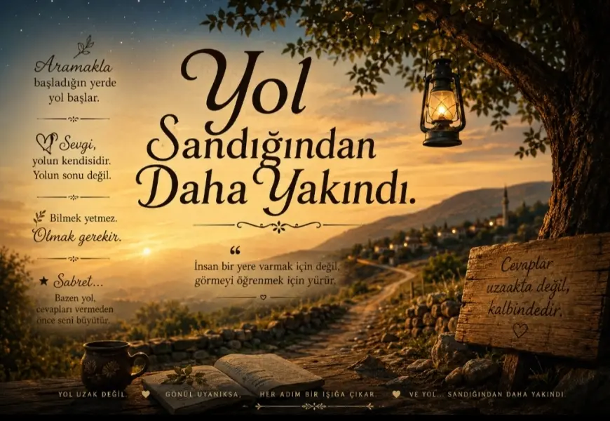 YOL SANDIĞINDAN DAHA YAKINDI