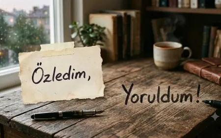 Kavramların Bize Öğrettiği Şeyler: "Özlemek ve Yorulmak!