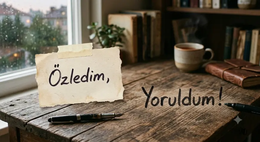 Kavramların Bize Öğrettiği Şeyler: "Özlemek ve Yorulmak!