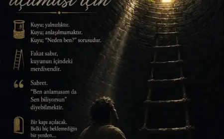 Bir Kuyuya Düşeceksin Bir Kapının Açılması İçin