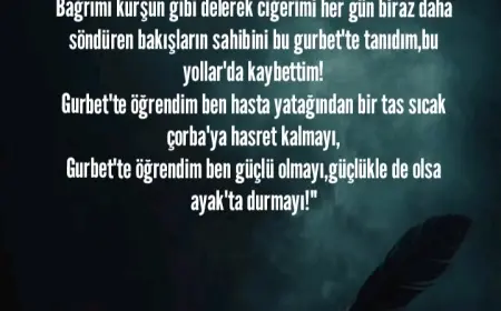 Gurbet Neydi?