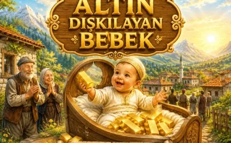 ALTIN DIŞKILAYAN BEBEK