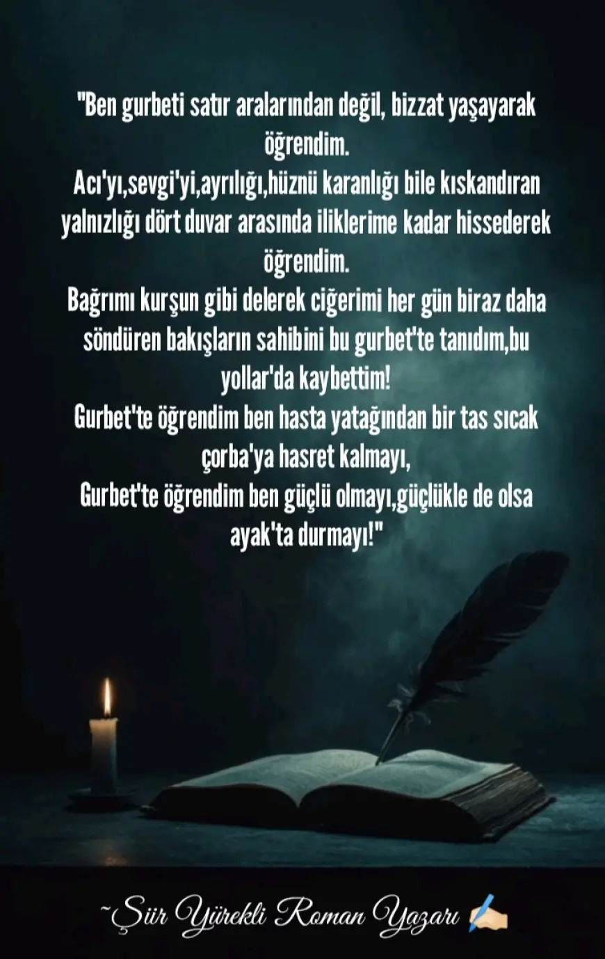 Gurbet Neydi?
