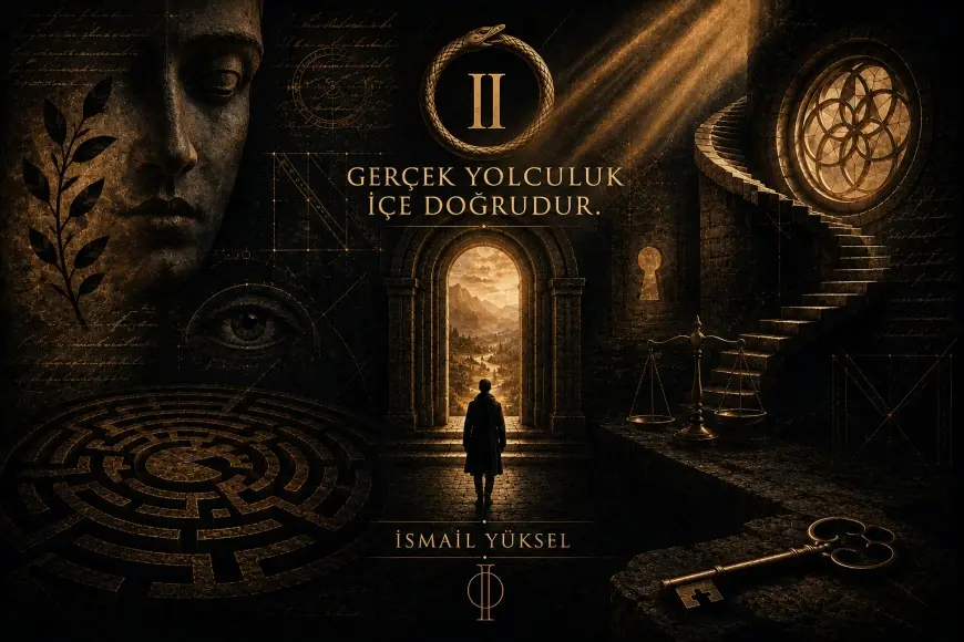 İçindeki Başlangıç serisi - II (Gerçek yolculuk içe doğrudur.)
