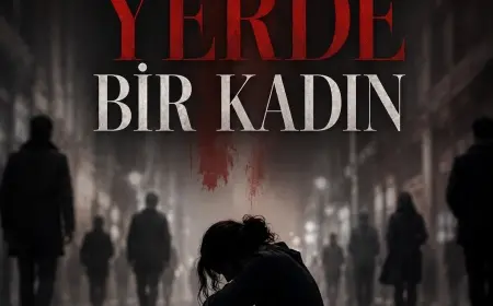 Yine yerde bir kadın