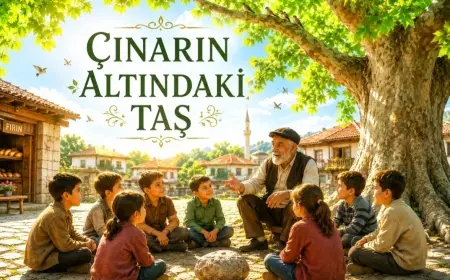 ÇINARIN ALTINDAKİ TAŞ