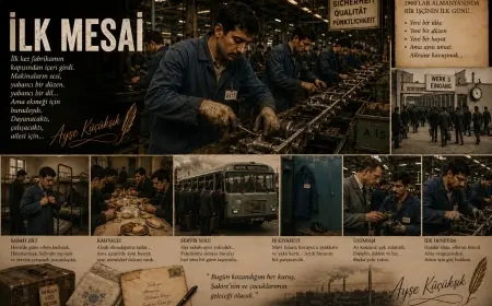 ALMANYA TRENİ 28.Cİ BÖLÜM -   İLK MESAİ