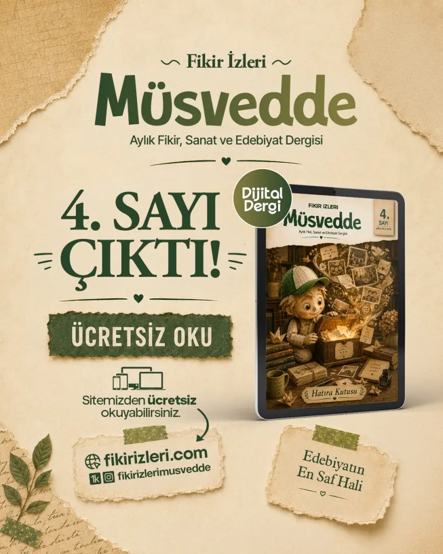 Fikir İzleri Müsvedde Dergisi 4.Sayı