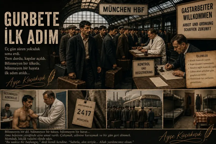 ALMANYA TRENİ 26. CI BÖLÜM - GURBETE İLK ADIM