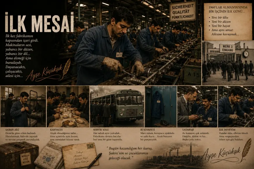 ALMANYA TRENİ 28.Cİ BÖLÜM -   İLK MESAİ