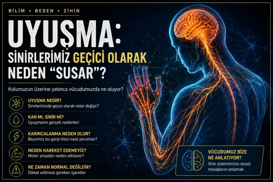 Uyuşma: Sinirlerimiz Neden Geçici Olarak “Susar”?