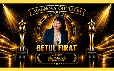 Betül Fırat’a Magnova’dan “Müzikte Söz Yazarlığı Başarı Ödülü”