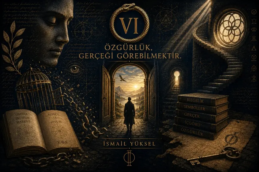İÇİNDEKİ BAŞLANGIÇ SERİSİ - VI (Özgürlük, gerçeği görebilmek midir ?)