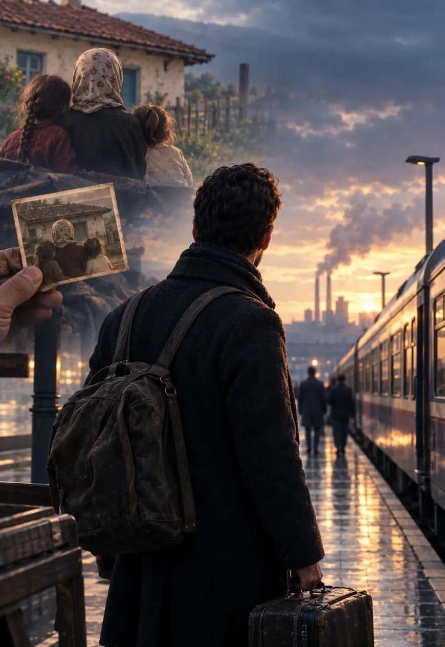 ALMANYA TRENİ 40. Cİ BÖLÜM – GURBETTE BİR ADAM