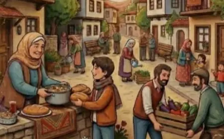 KOMŞULUK ÖLÜYOR MU ?