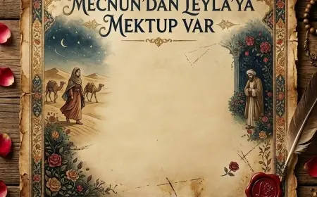 MECNUN’DAN LEYLA’YA MEKTUP VAR