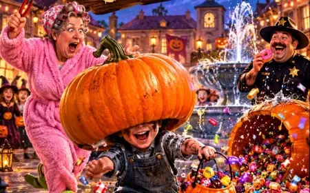 HALLOWEEN GECESİ  BÜYÜK BALKABAĞI SOYGUNU