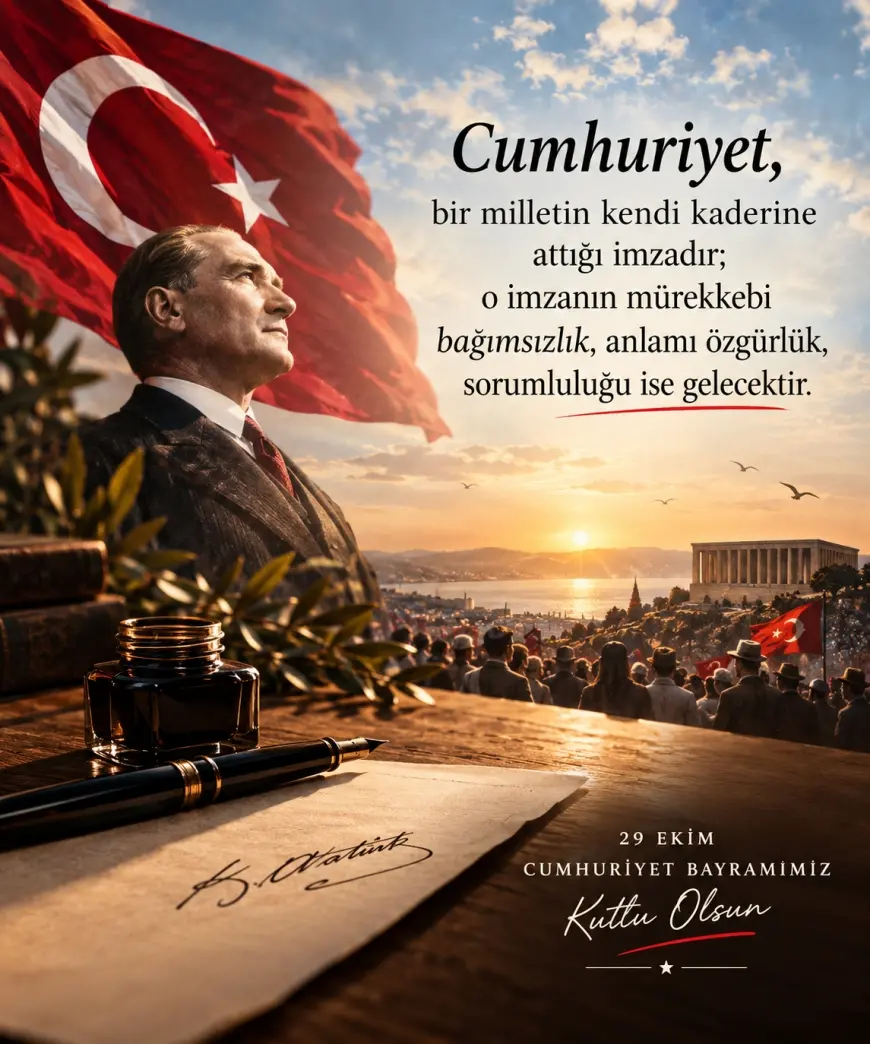 CUMHURİYET: GELECEĞE ATILAN İMZA